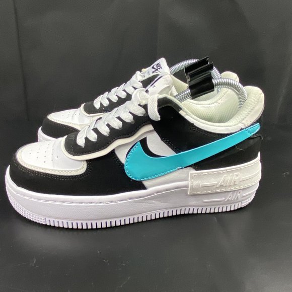 2019 Nike Air Force 1 Shadow Spruce Aura Womens Size 7 NO BOX - Picture 4 of 11